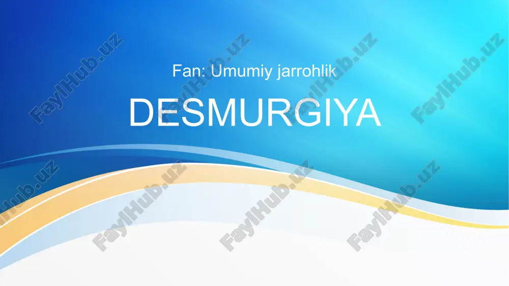 desmurgiya — PPTX