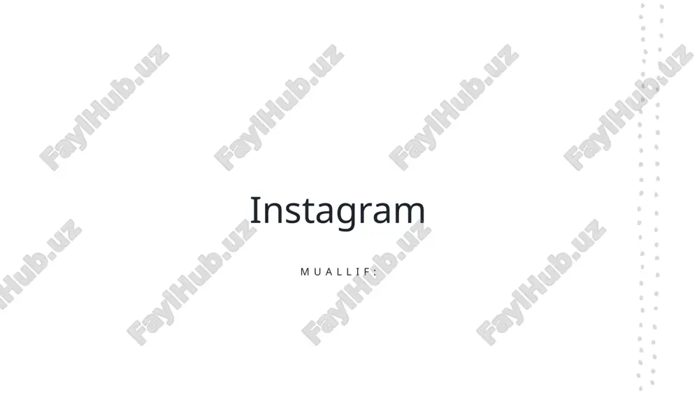 instagram — PPTX