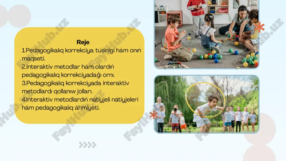 pedagogikalıq korrekciya — PDF