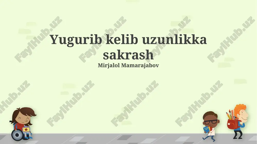 masofa tahlili — PPTX