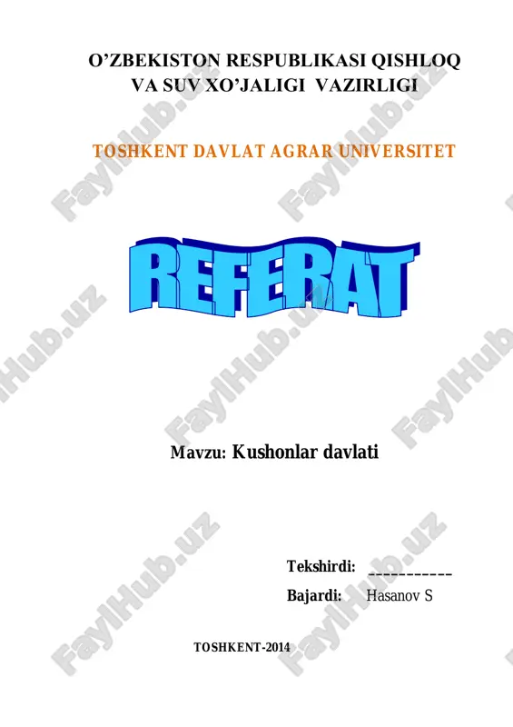 kushonlar davlati — PDF