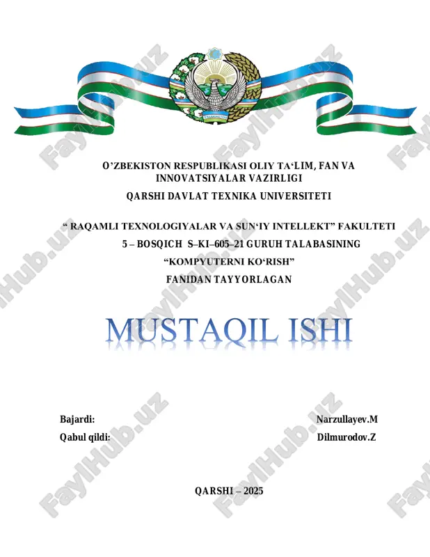 "kompyuterni ko‘rish" — PDF