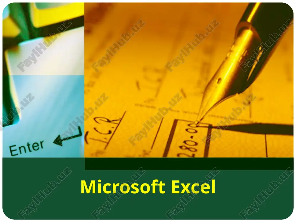 microsoft excel — PPT