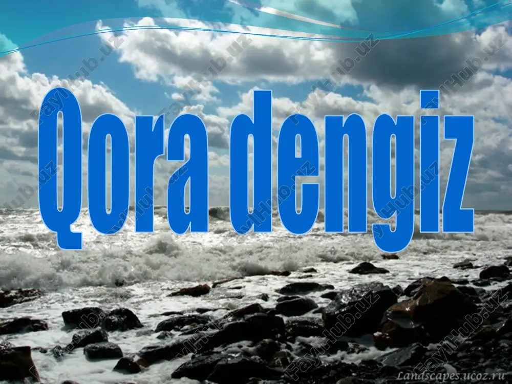 qora dengiz — PPTX