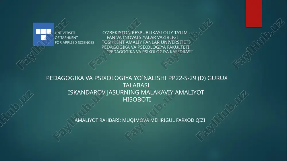 hisoboti — PPTX