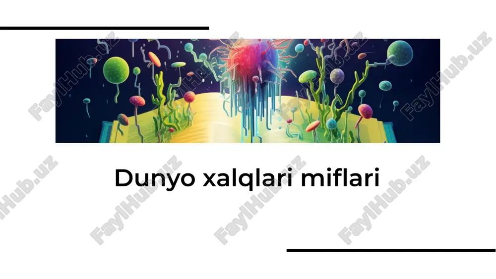 dunyo xalqlari miflari — PDF