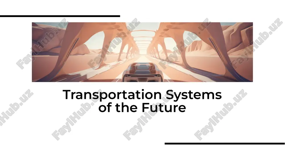 transportation systems of the future — PDF