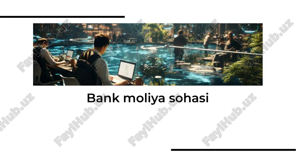 bank moliya sohasi — PDF