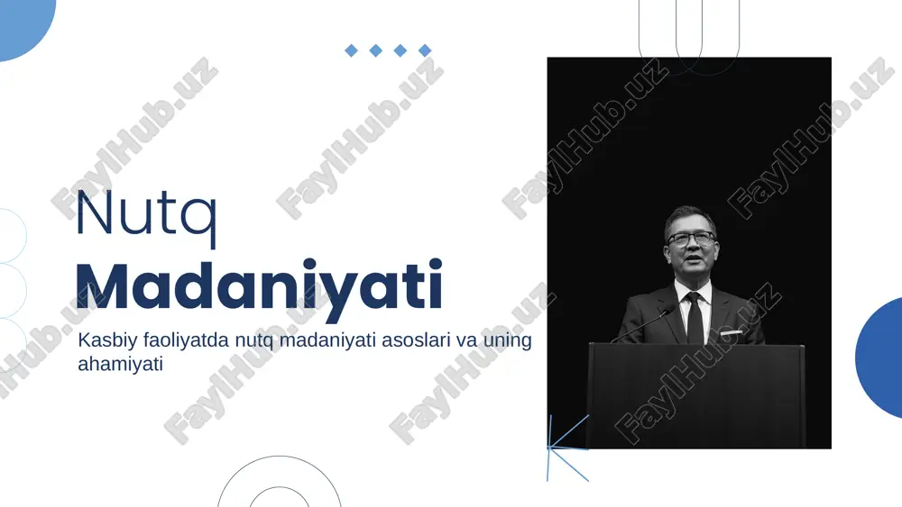 nutq madaniyati — PDF