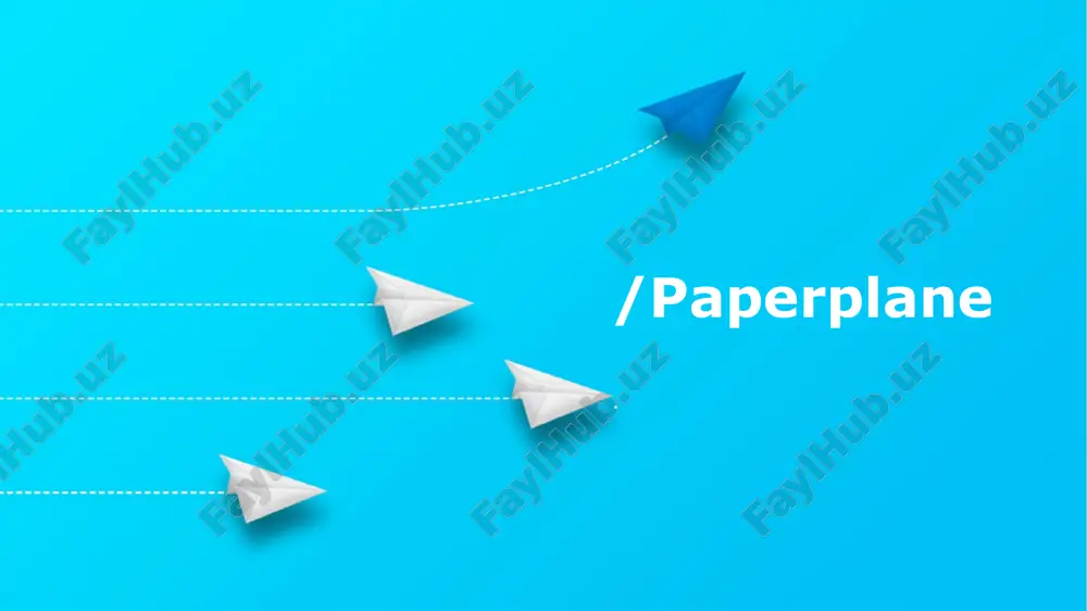 paperplane — PPTX