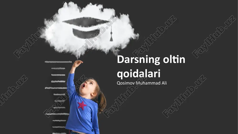 darsning oltin qoidalari — PPTX