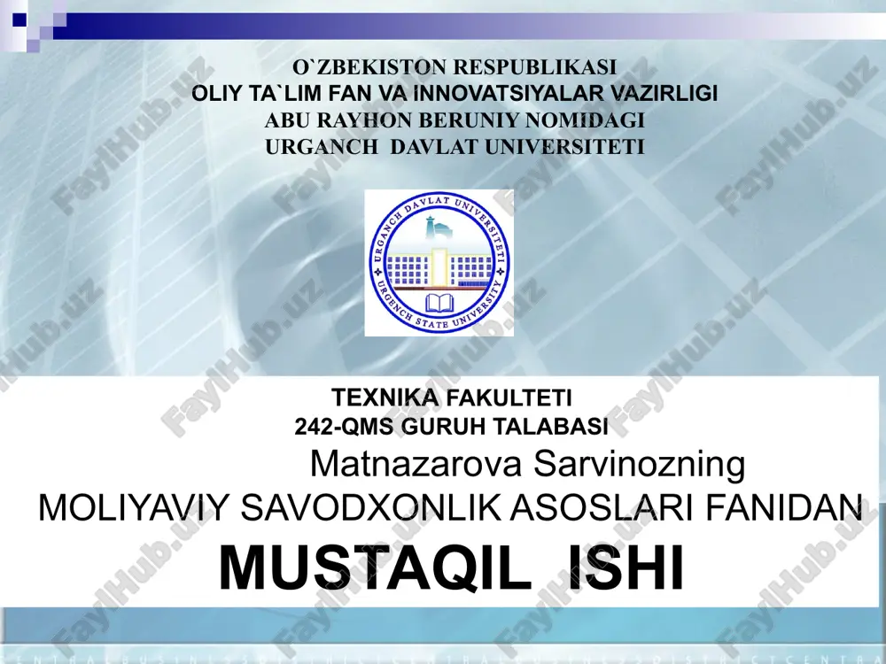soliqlar, ulatning mohiyati va funksiyalari — PPTX