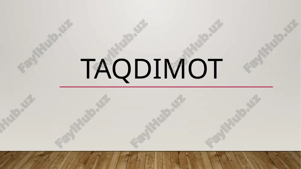 o’zbekistonning terrorizmga qarshi kurash tajribasi — PPTX