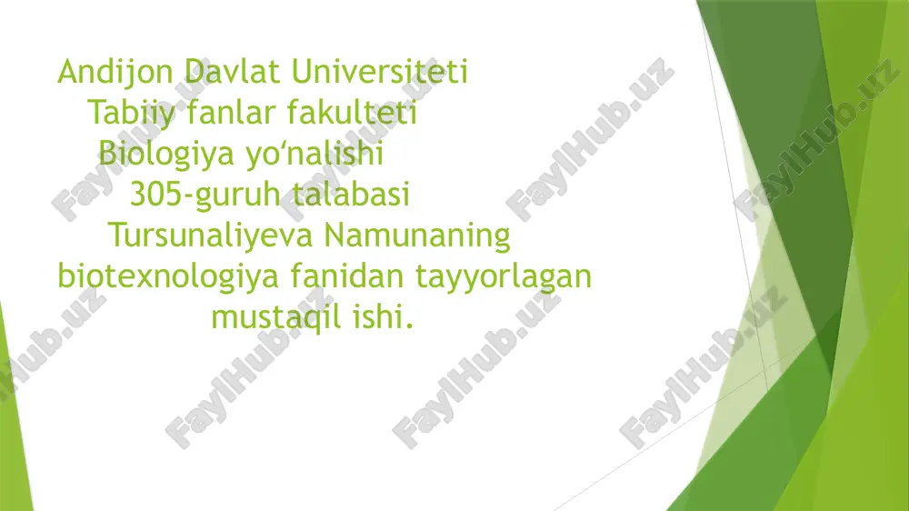 hujayramuhandisligi — PPTX