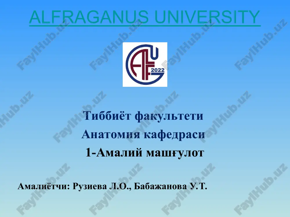 osteologiya — PPT