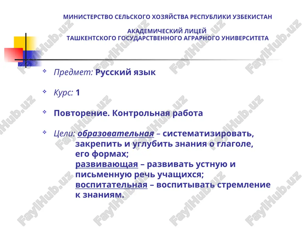 russkiy yazik — PPT