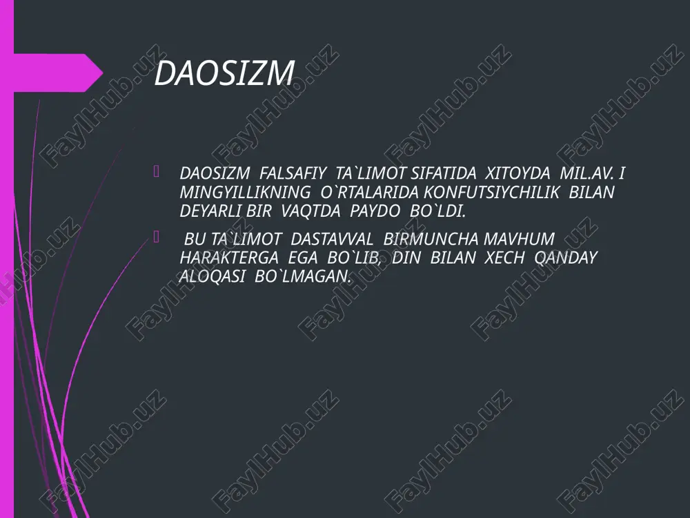 daosizm — PPT