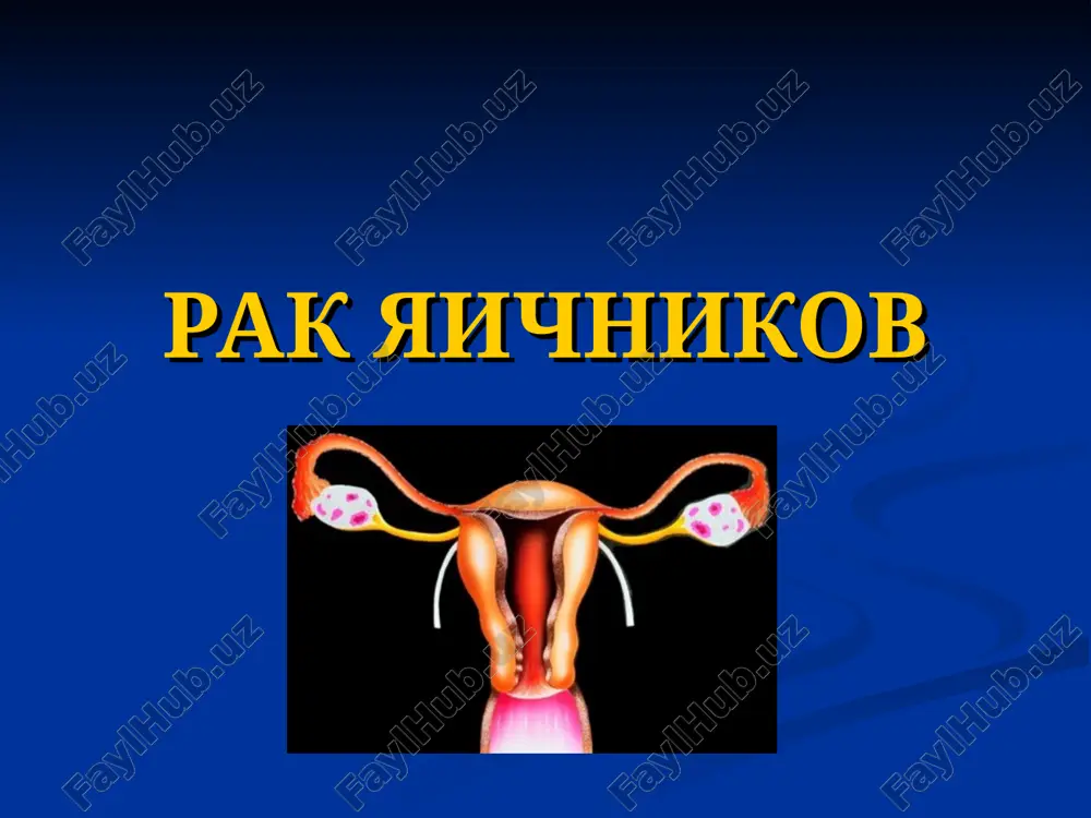 rak yaichnikov — PPT