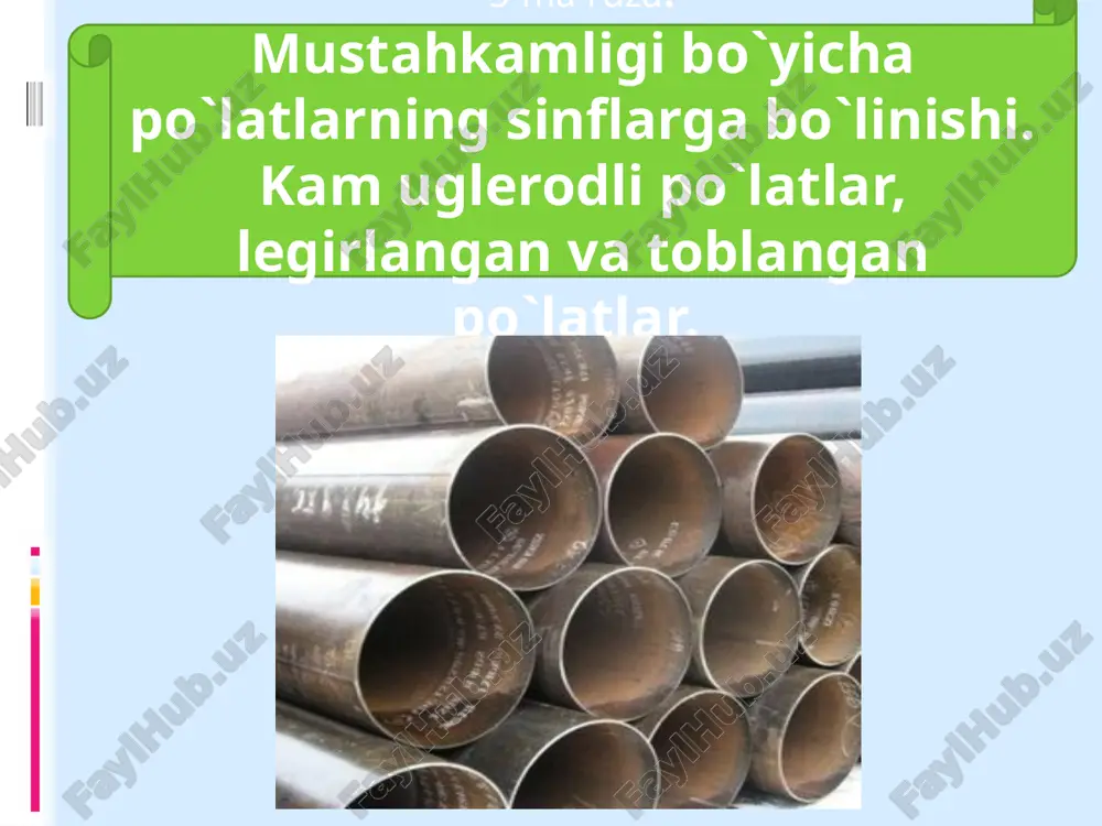 po`latlar — PPTX