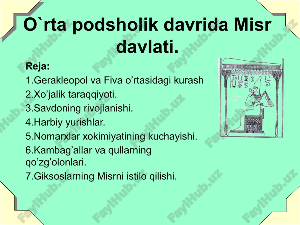 gerakleopol va fiva o’rtasidagi kurash — PPTX