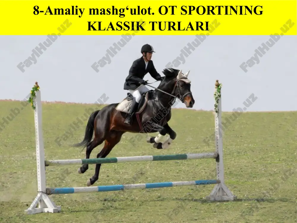 ot sportining klassik turlari — PPTX