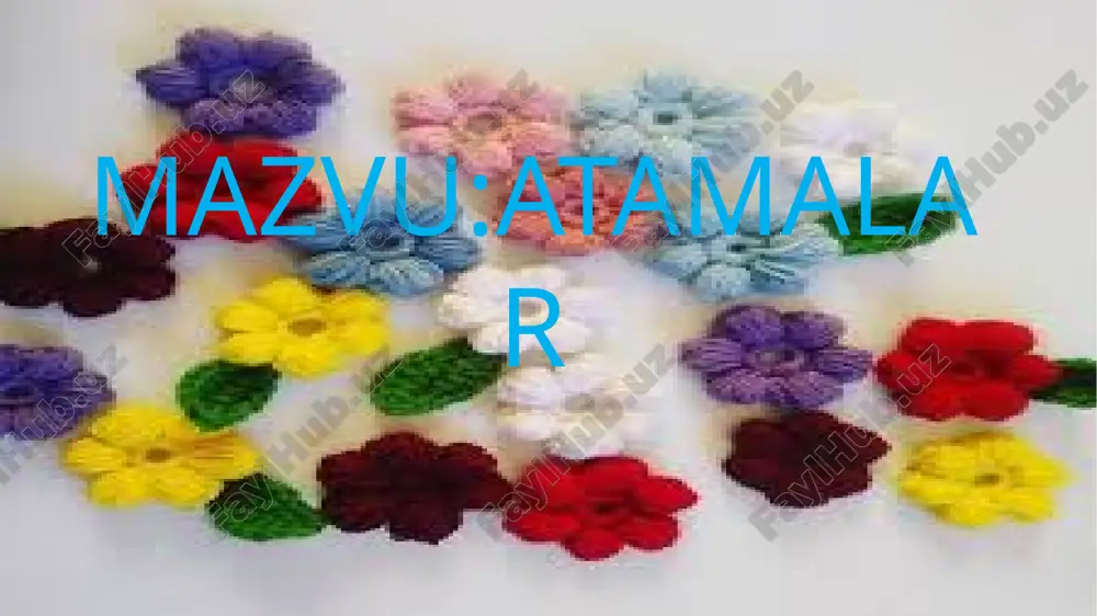 atamalar — PPTX