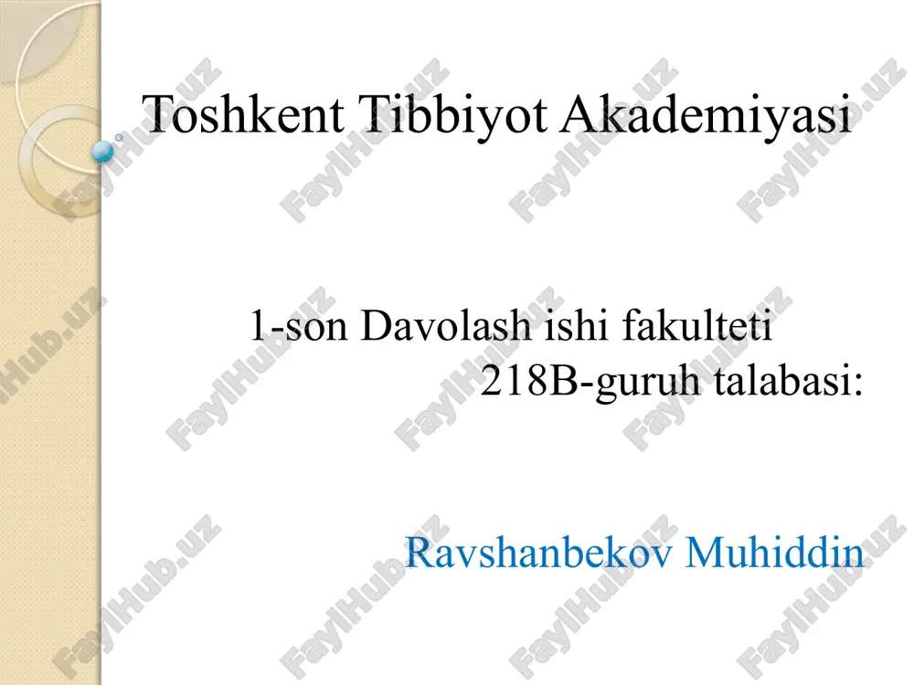 molekulyarbiologiya — PPTX