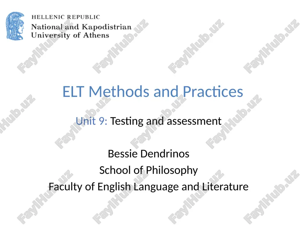 elt methods and practices — PPTX