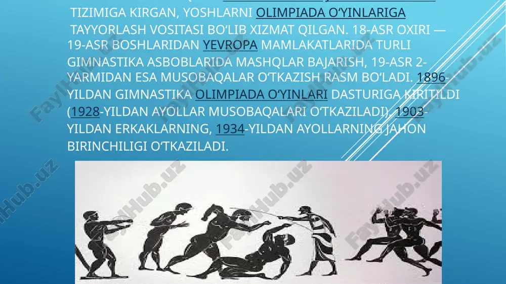 badiiy gimnastika - sport tur — PPTX