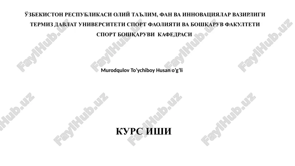 voleybol mashg'ulotlari — PPTX