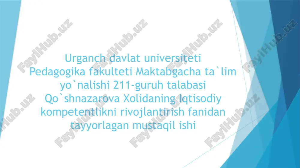 ta`lim jarayoni raqamlashtirish turlari — PPTX