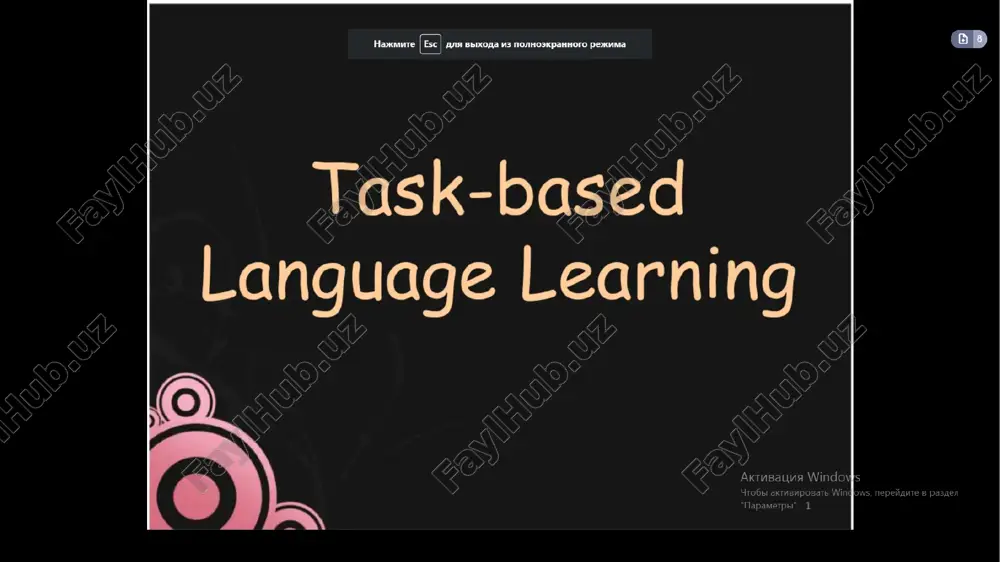 task-based language learning — PPTX
