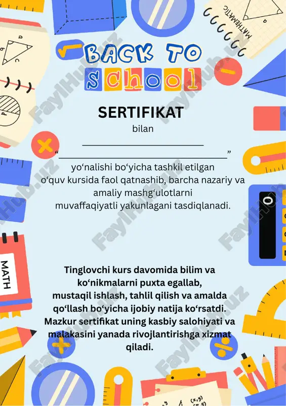 sertifikat — PPTX