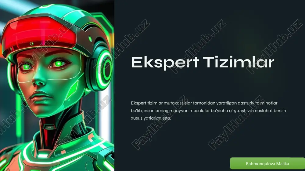 eksport tizimlar haqida — PPTX