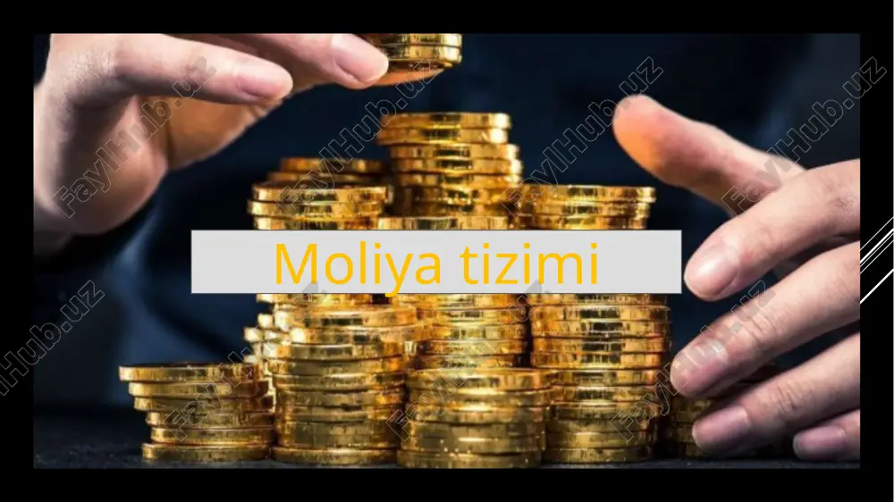 moliya tizimi — PPTX