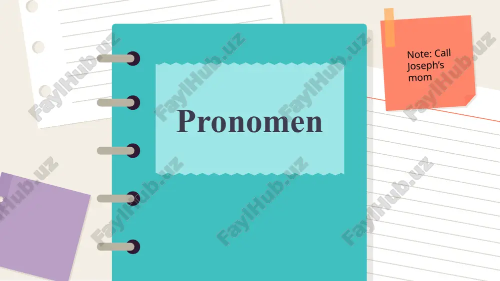 pronomen — PPTX