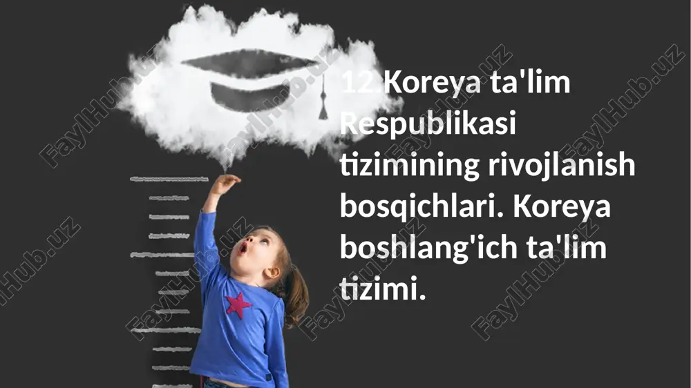 koreya respublikasi taʼlim tizimi — PPTX