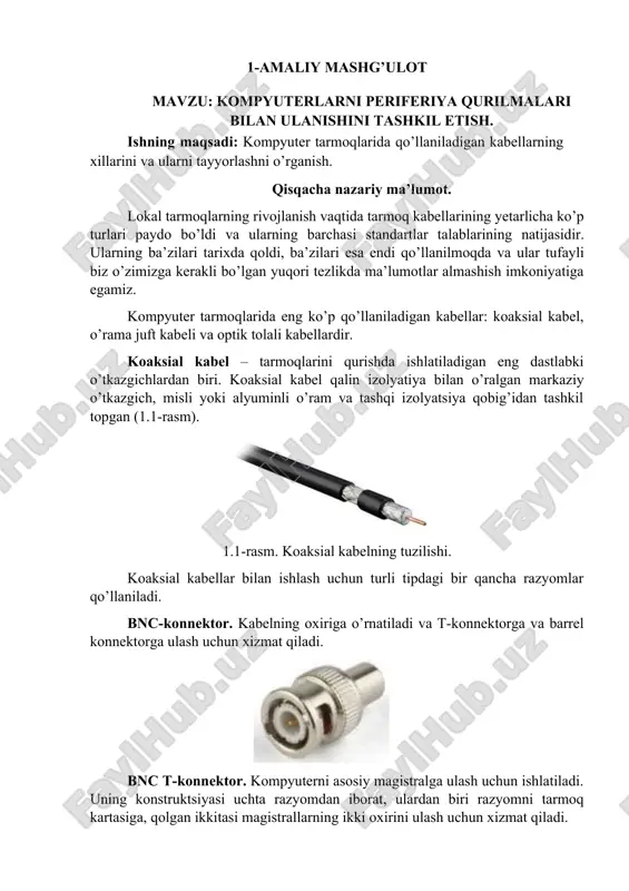 kompyuterlarni periferiya qurilmalari — DOCX