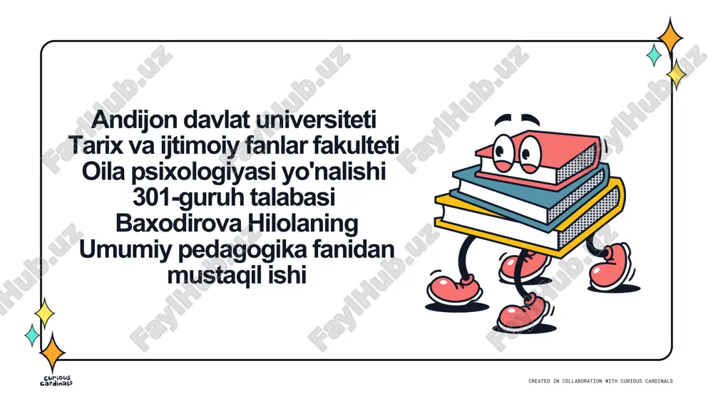 pedagogikaning taraqqiyot tendensiyalari — PDF