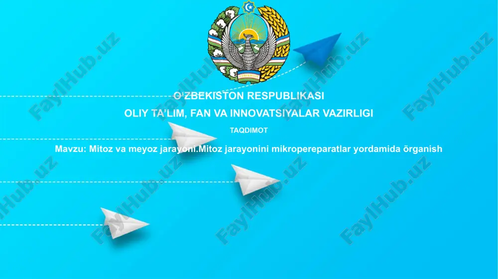 mitoz va meyoz — PPTX