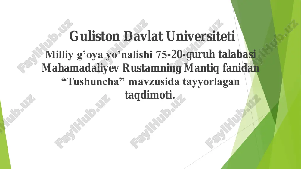 tushuncha — PDF
