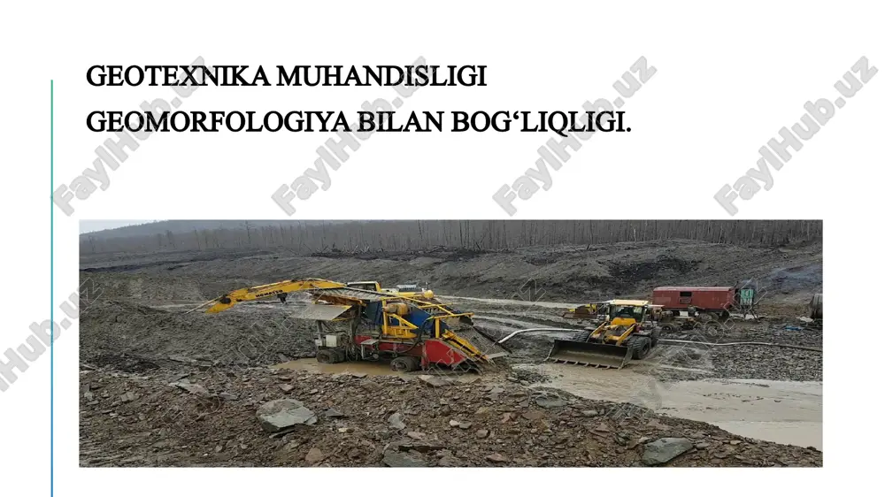 geotexnika muhandisligi — PDF