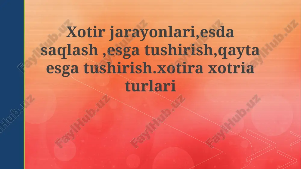 xotirjarayonlari — PPTX