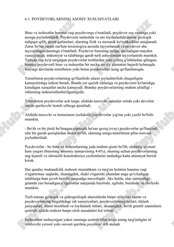temirbeton poydevorlar — DOCX