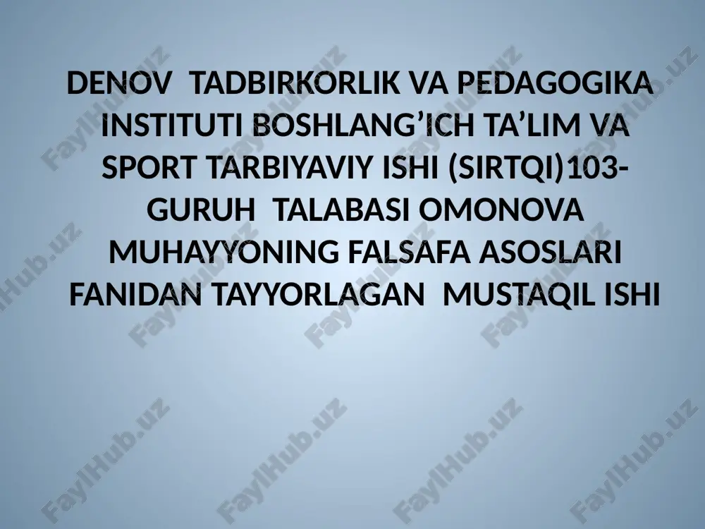 bilimlartaraqqiyotining mantiqiy shakllari — PPTX