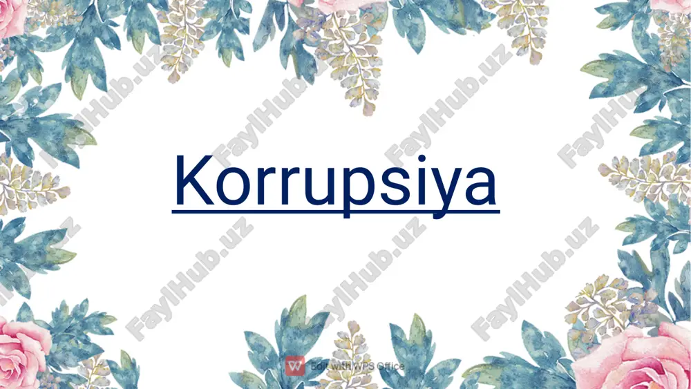 korrupsiya — PDF