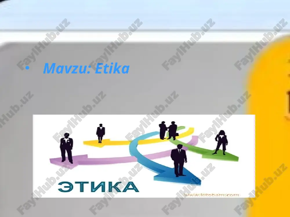 etika — PPTX