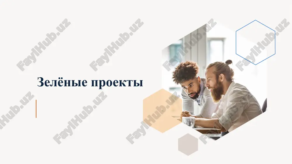 zelyonie proekti — PPTX