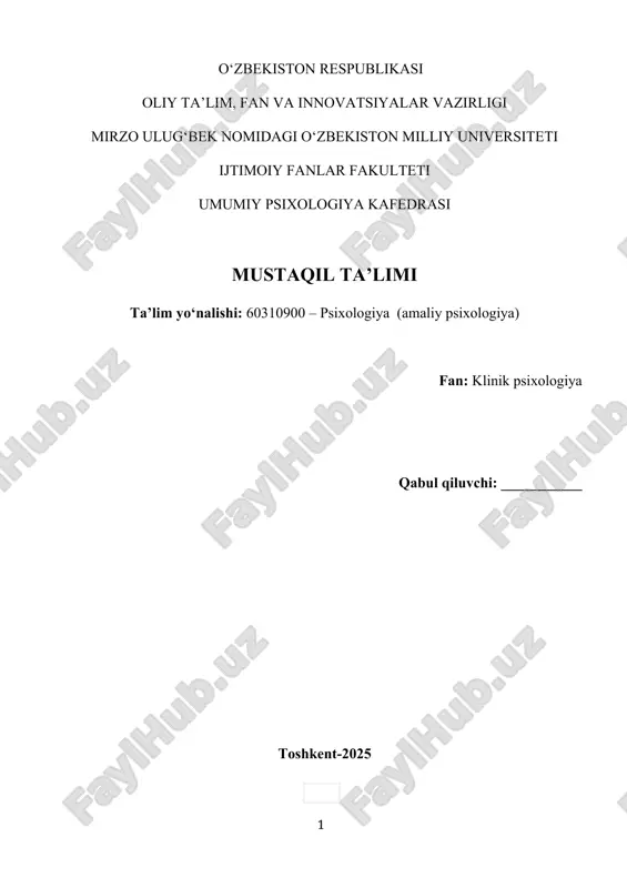autizmning kelib chiqishi tarixi — DOCX