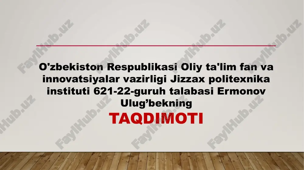 issiqlik tashuvchilar – 6 slaydli taqdimot — PPTX